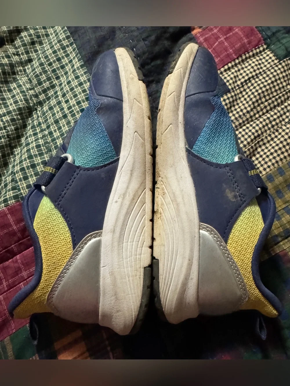 Small Boys Athletic Velcro Sneakers